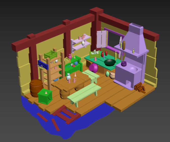 3D Room Sample