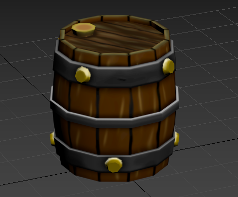 Barrel 3D Model